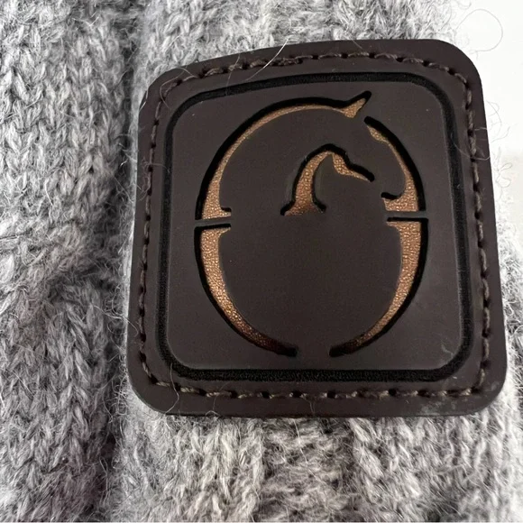 Vestrum Nozawa Italian Merino Wool & Cashmere Gray Knit Sweater Women’s M NWT - Picture 4 of 12